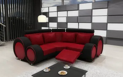 Produktbild von Stoffsofa Relaxfunktion Couch Ecksofa Garnitur Wohnlandschaft Sofa