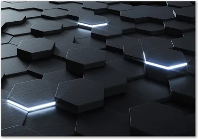 Produktbild von Tulup® Glas-Bild - 100 x 70 - Wandbild aus Glas - Wandkunst - Wandbild hinter gehärtetem Sicherheitsglas - Kunst: modern & klassisch - Abstraktion - Schwarz