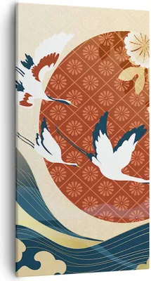 Produktbild von Bild auf Leinwand - Leinwandbild - Einteilig - Reiher Sonne Meer - 55x100cm - Wand Bild - Wanddeko - Wandbilder - Leinwanddruck - Bilder - Wanddekoration - Leinwand bilder - Wandbild - PA55x100-4821