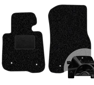 Productafbeelding van Voorauto vloermatten, velours, geschikt voor: BMW i3, modeljaren 2013-2022 (2 stuks)