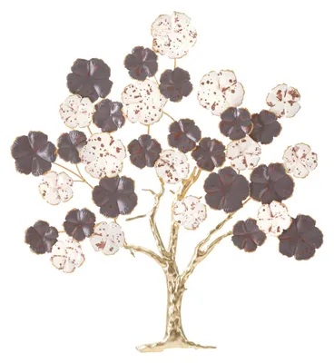 Immagine prodotto di Mauro Ferretti Pannello in ferro albero Purpy, 73,7x5x80 cm