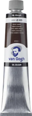 Zdjęcie produktu dla Tubka z farbą olejną Van Gogh 200 ml Burnt Umber 409