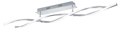 Produktbild von Paul Neuhaus LED Deckenleuchte Polina stahl 110 x 8 cm dimmbar, warmweiß