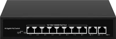 Zdjęcie produktu dla NETTRIXX - Switch Gigabit Ethernet 10 portów PoE - 600011