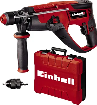 Zdjęcie produktu dla Einhell TE-RH 28 5F, SDS Plus, Czarny, Czerwony, 2,8 cm, 1200 RPM, 2600 RPM, 3 J