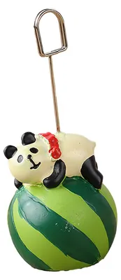 Productafbeelding van Notenhouders, fotohouders, memoborden, kunsthars, decoratie voor thuis en kantoor, panda
