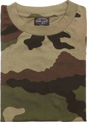 Produktbild von Mil-Tec Herren T-Shirt aus Baumwolle, Angeln CCE S