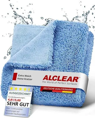 Obrázek produktu pro Čisticí utěrky, utěrka z mikrovlákna, 1 ks, modrá