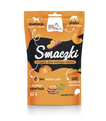 Obrázek produktu pro Pamlsky s krůtím masem, dýní, mrkví a batátami