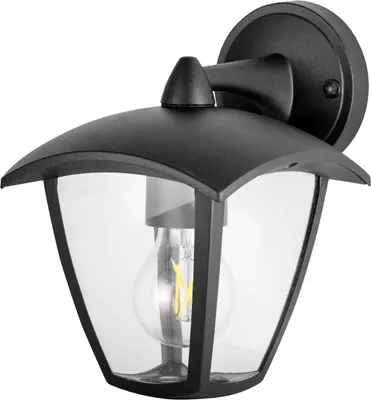 Immagine prodotto di Applique da esterno IGMA nero opaco 1xE27x12W in alluminio, dimensioni: 23,5x15,5x19,5 cm, IP44, Polux