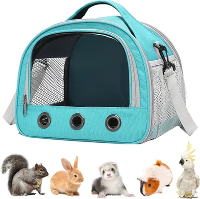 Produktbild von Haustiertasche 30x27x21 cm, atmungsaktiv, faltbar, mit Schultergurt, für Katzen
