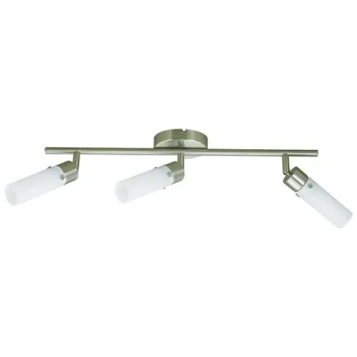 Image de Spot plafonnier CONCORDIA - 3xE14, 9W, argent / blanc