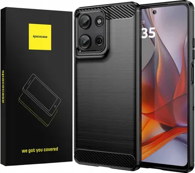 Immagine prodotto di Custodia SPACECASE Carbon di Motorola G75 nero