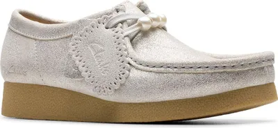 Produktbild von Clarks Shoes Wallabeeevosh Loafer Silber EU 37 1/2 Damen Silber EU 37 1/2