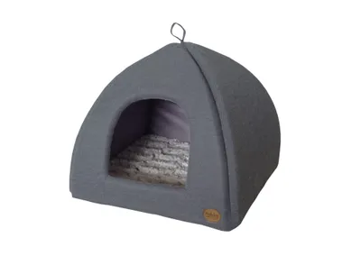 Immagine prodotto di Grotta Nobby "CACHO" L x P x A: 40 x 40 x 35 cm grigio / blu