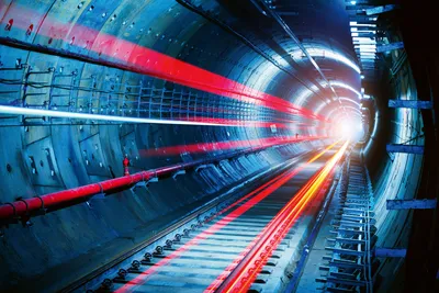 Produktbild von Fototapete - Tunnel 375x250cm - Vliestapete
