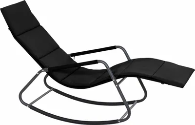 Produktbild von SIENA GARDEN Schaukelliege mit Kissen Aliano black