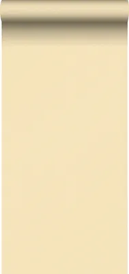 Obrázek produktu pro Sanders & Sanders Texturovaná lněná tapeta ve žluté barvě - 640480 - 53 cm x 10 m