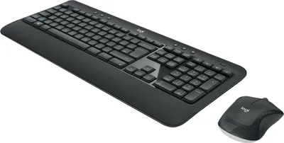 Produktbild von Logitech MK540 Advanced, Kabellos, RF Wireless, Membran Key Switch, QWERTY, Schwarz, Maus enthalten