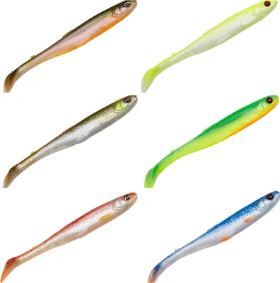Produktbild von Savage Gear Slender Scoop Shad 9Cm 4G Smelt Gummifisch