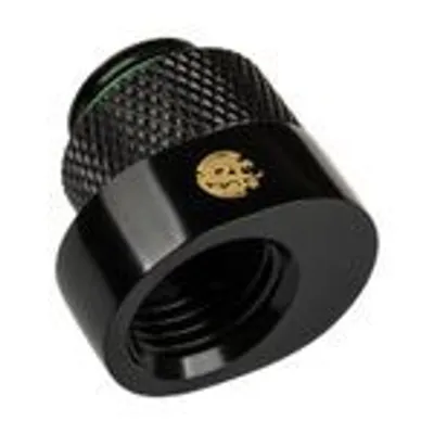 Produktbild von Bitspower X-Cross Adapter G1/4 Zoll AG auf G1/4 Zoll IG - 5mm Versatz, schwarz matt