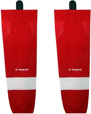 Obrázek produktu pro TRONX SK300 Juniorské hokejové ponožky, Detroit Red Wings, červené, velikost: 24 palců