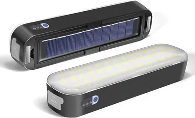 Obrázok produktu pre Solárna kempingová lampa s batériou 6000 mAh, núdzové osvetlenie, magnetická