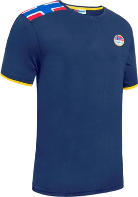 Immagine prodotto di Nebulus T-shirt NORRY uomo, camicia, T-shirt, collo a V, P6863 - uomo, giallo marino, XL