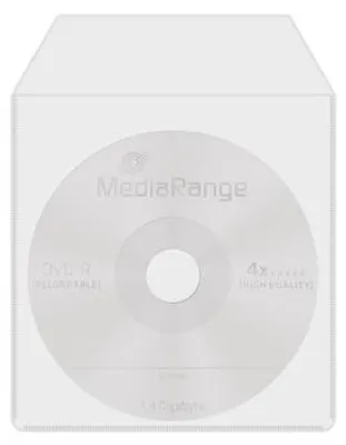 Image de MediaRange Pochettes plastiques Mini CD-R et Mini DVD-R,50pcs