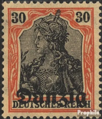 Produktbild von Briefmarken Danzig 1920 Mi 5 mit Falz Germania-Aufdruck