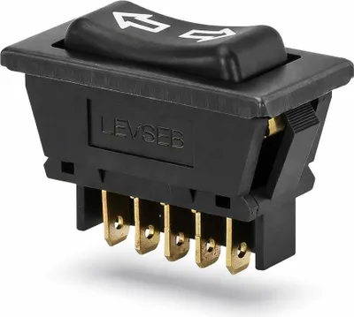 Produktbild von Universal Kfz-Wipp-Taster für elektrische Fensterheber 12V/20A, 5-polig, ASW-01