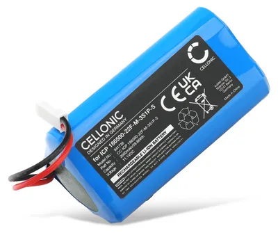 Image de CELLONIC 1x Batterie pour Aspirateur Compatible avec Electropan ilife V5s, ilife V3s, ilife V5 - (2600mAh, 11.1V)
