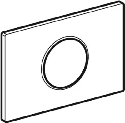 Produktbild von Geberit 242782KL1 Sigma10 BetPl. für WC-Strg.