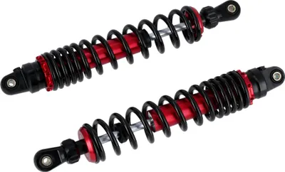 Zdjęcie produktu dla Zestaw: rozpórki tuningowe, czerwono-czarne, 380 mm - dla S50, S51, S70, S53, S83
