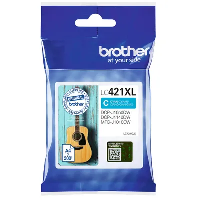 Image de Brother LC421XLC Original Brother Tintenpatrone cyan (LC-421XLC)
