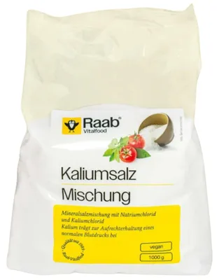 Produktbild von Raab Vitalfood Kaliumsalz Mischung 1kg