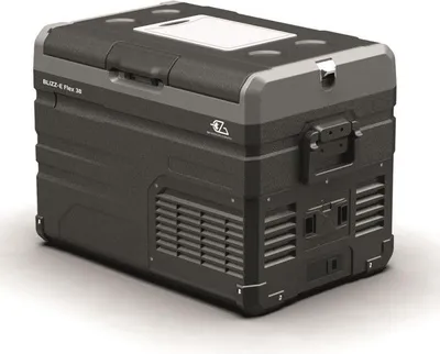 Image de Glacière Électrique EZA Blizz-E Flex 38L, 12V/24V, Compression -20°C à +20°C, Double Compartiment, Bluetooth