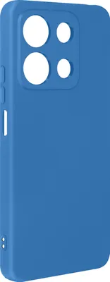 Produktbild von Avizar, Halbsteife Silikon Handyhülle für Xiaomi Redmi Note 13 Pro 4G, Blau