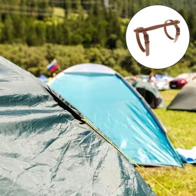 Produktbild von Elastischer Tragegurt für Yogamatten aus Leder mit lederförmiger Schnalle, verstellbar zum schnellen Befestigen und für praktisches Camping im Freien