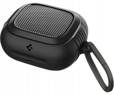 Produktbild von Spigen Rugged Armor, Hülle, Thermoplastische Polyurethane (TPU), Schwarz