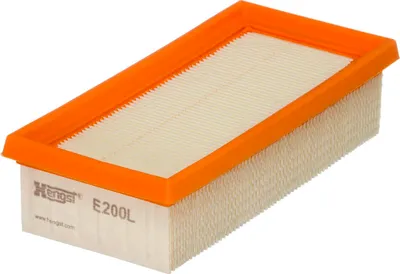 Produktbild von Luftfilter HENGST FILTER E200L für VW GOLF II (19E, 1G1) Filtereinsatz