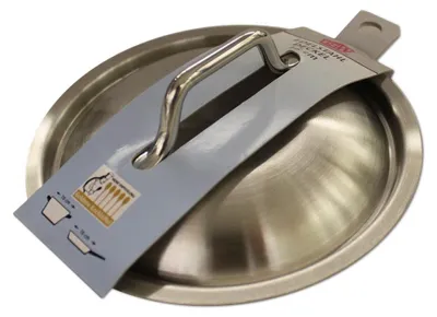 Produktbild von GSW 133166 TITANA Edelstahldeckel - 16cm, Silber