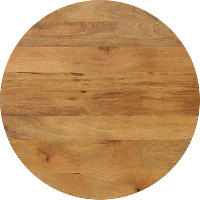 Obrázok produktu pre Stolová doska Ø 70x3,8 cm okrúhla masívne mangovníkové drevo