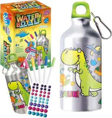 Produktbild von Kreative Wasserflasche Malerei Dino Diamond Patching 5D Set