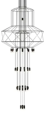 Obrázok produktu pre Flussson 43, čierna nástenná lampa
