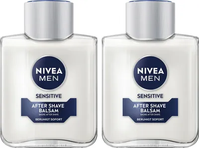 Produktbild von NIVEA MEN After Shave Sensitive Balsam Feuchtigkeit empfindliche Haut 2 x 100 ml