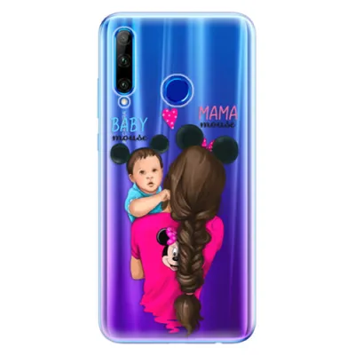 Obrázek produktu pro Silikonové pouzdro iSaprio - Mama Mouse Brunette and Boy pro Honor 20 Lite