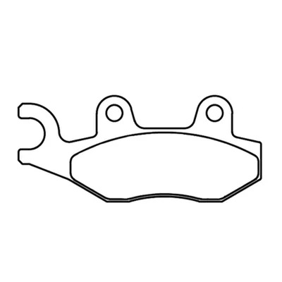 Image de CL BRAKES Scooter Plaquettes de frein en métal fritté - 3078SC