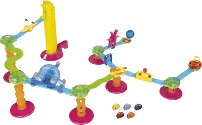 Image de Jumbo Piste à billes Racing Rabbits Deluxe Set Jouets dès 3 ans