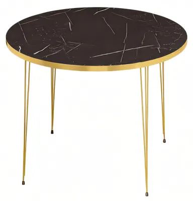 Immagine prodotto di Tavolino in legno nero dal design moderno